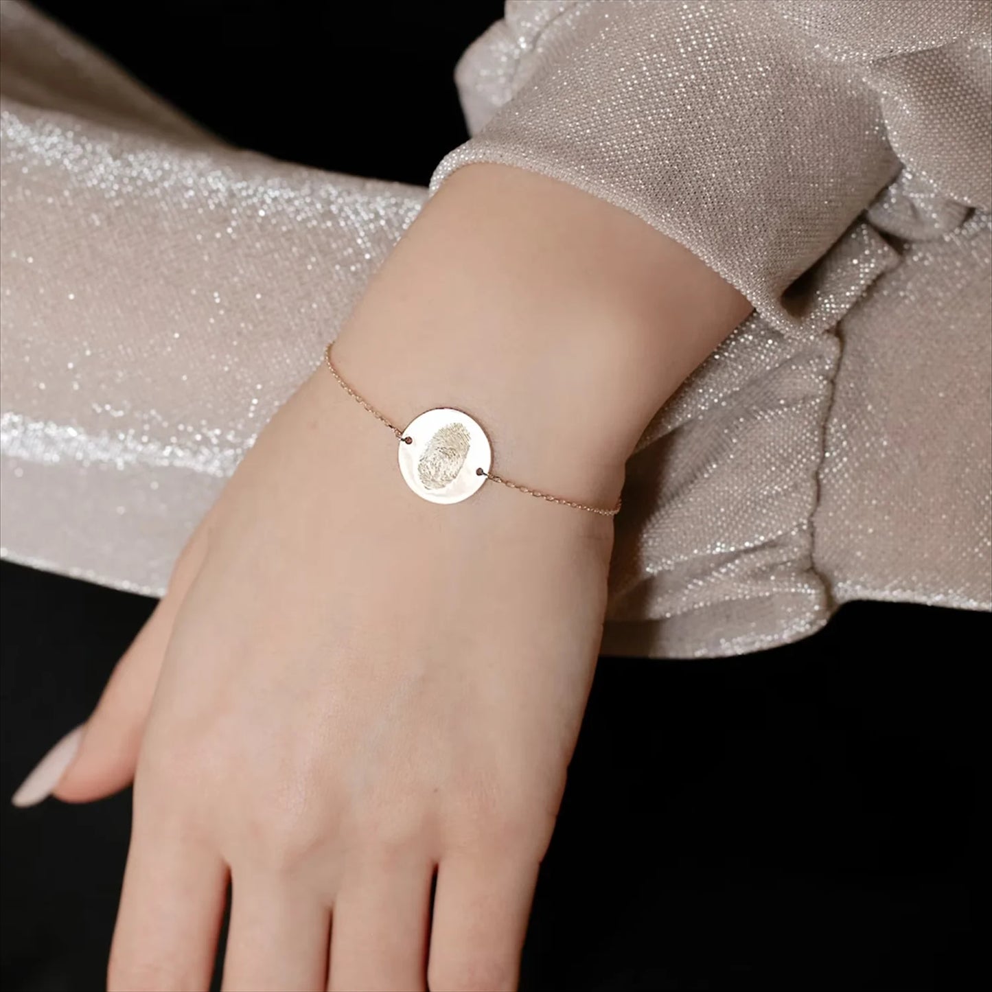 Tailored Fingerprint Bracelet