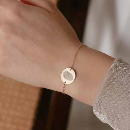 Tailored Fingerprint Bracelet